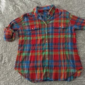 Lauren Ralph Lauren Button-Up